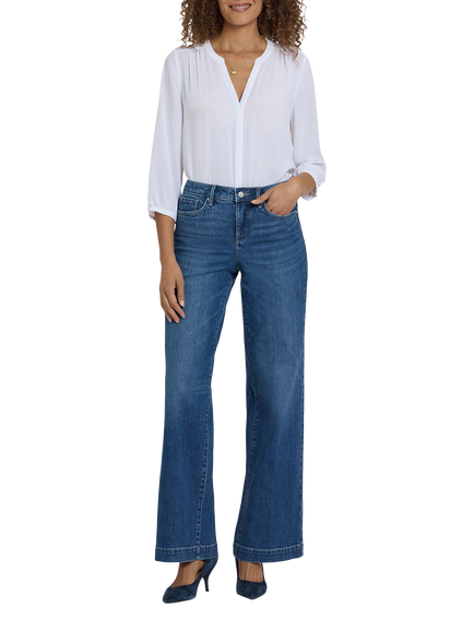 NYDJ Teresa Wide Leg Jeans, Lake Notre Dame