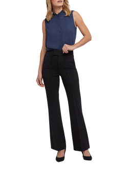 NYDJ High Rise Bootcut Trouser, Black, Black