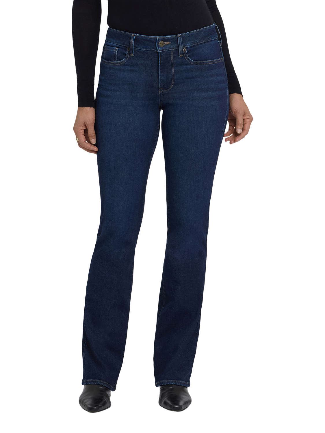 Product image 4 of 5, which shows NYDJ Barbara Bootcut Jeans, Northbridge, 4