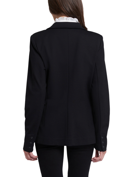 NYDJ Long Sleeve Collar Blazer - view 2, Black
