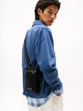 Tommy Hilfiger Logo Patch Crossbody Bag, Black