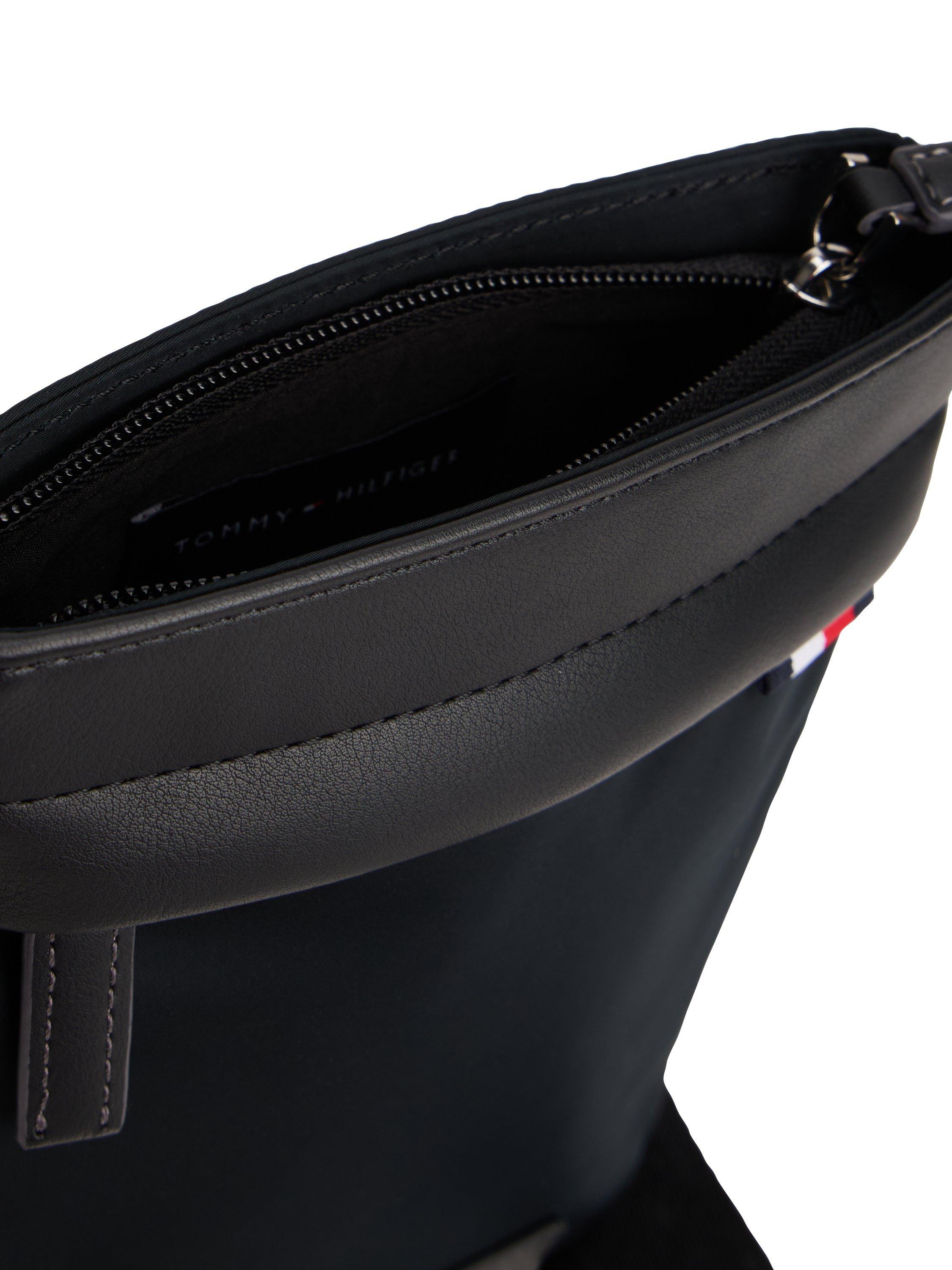 Product image 3 of 5, which shows Tommy Hilfiger Logo Patch Crossbody Bag, Black, One Size