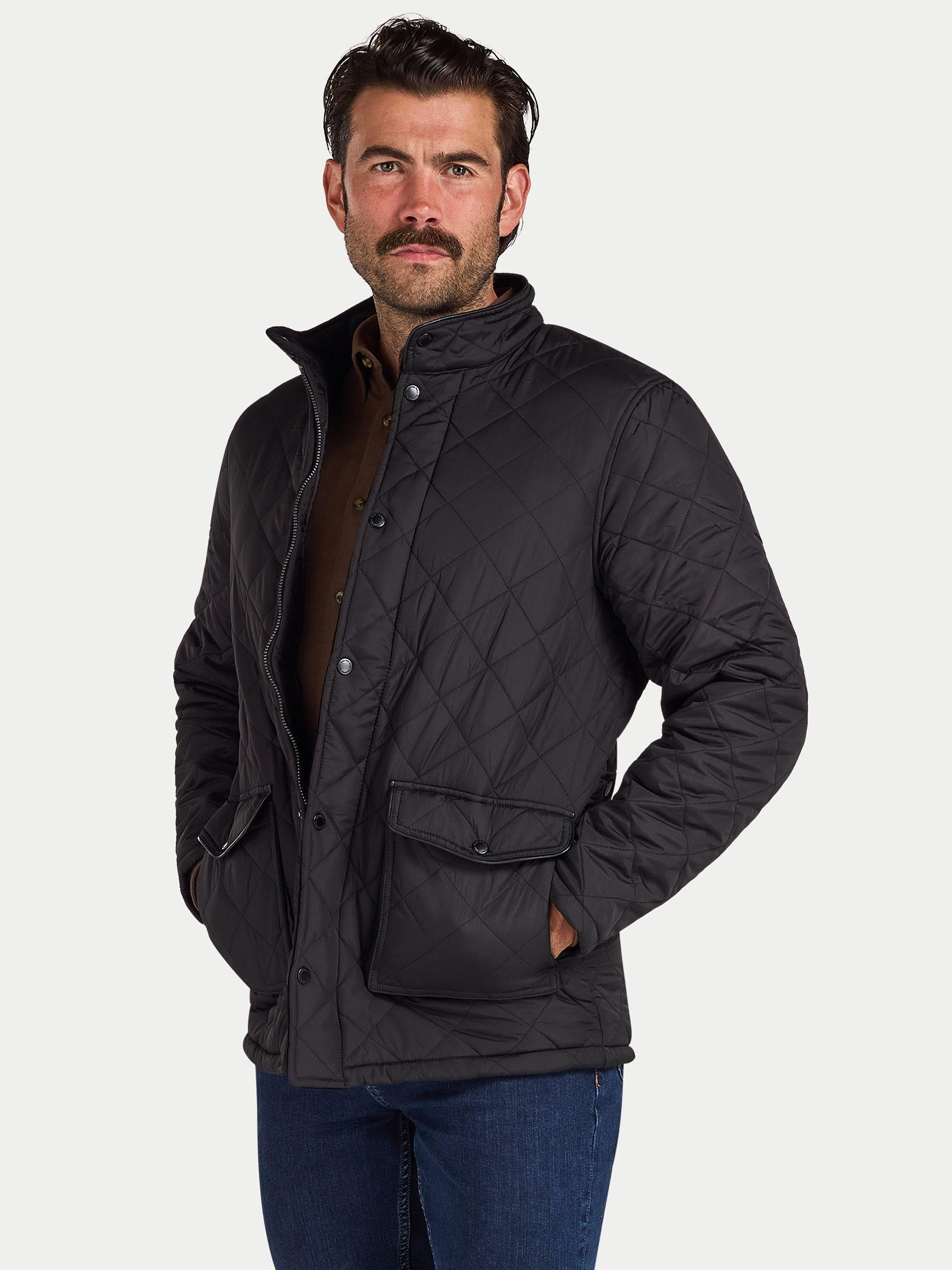 Product image 1 of 5, which shows Raging Bull Big & Tall Quilted Jacket, Black, S