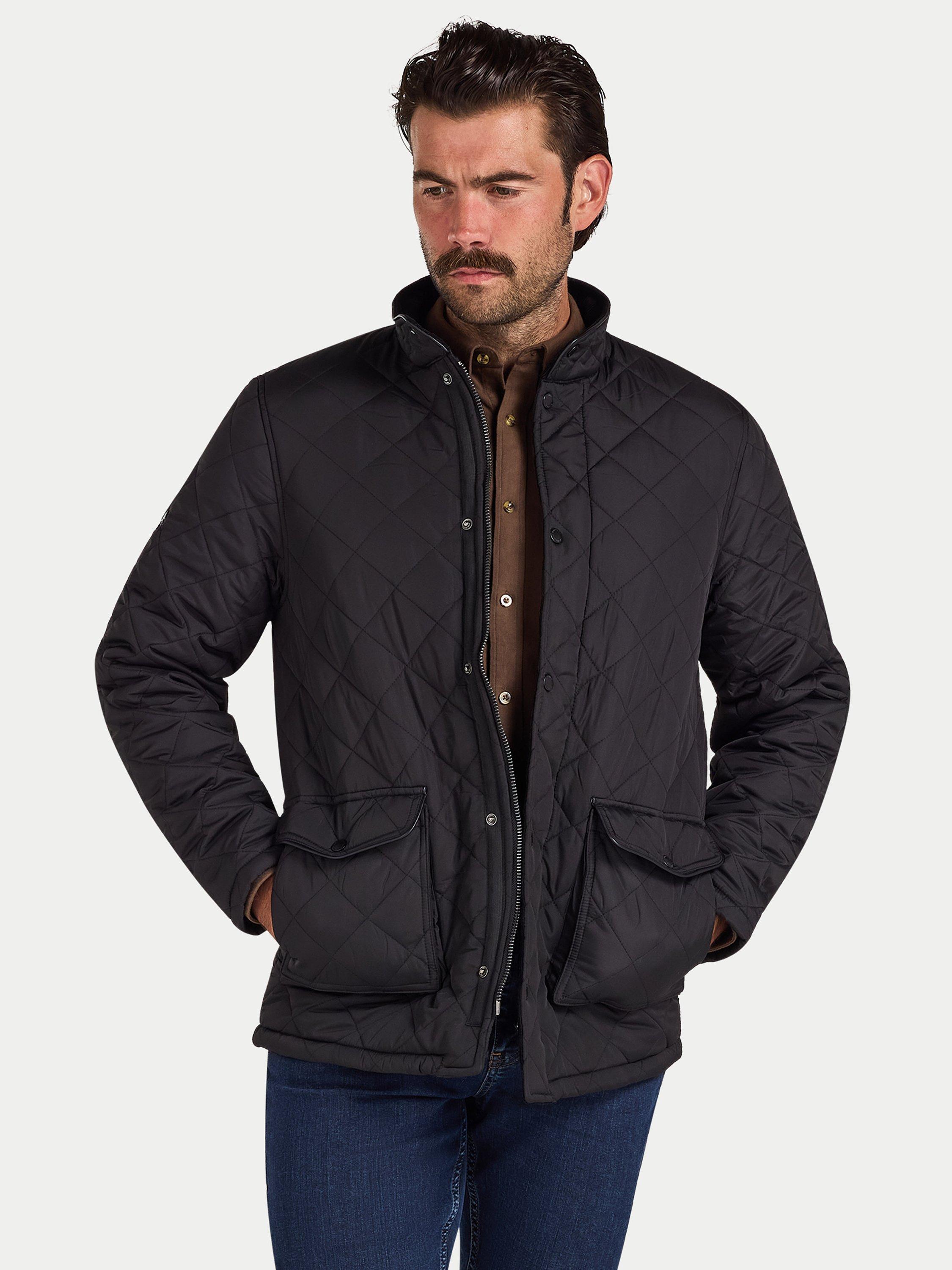 Product image 4 of 5, which shows Raging Bull Big & Tall Quilted Jacket, Black, S