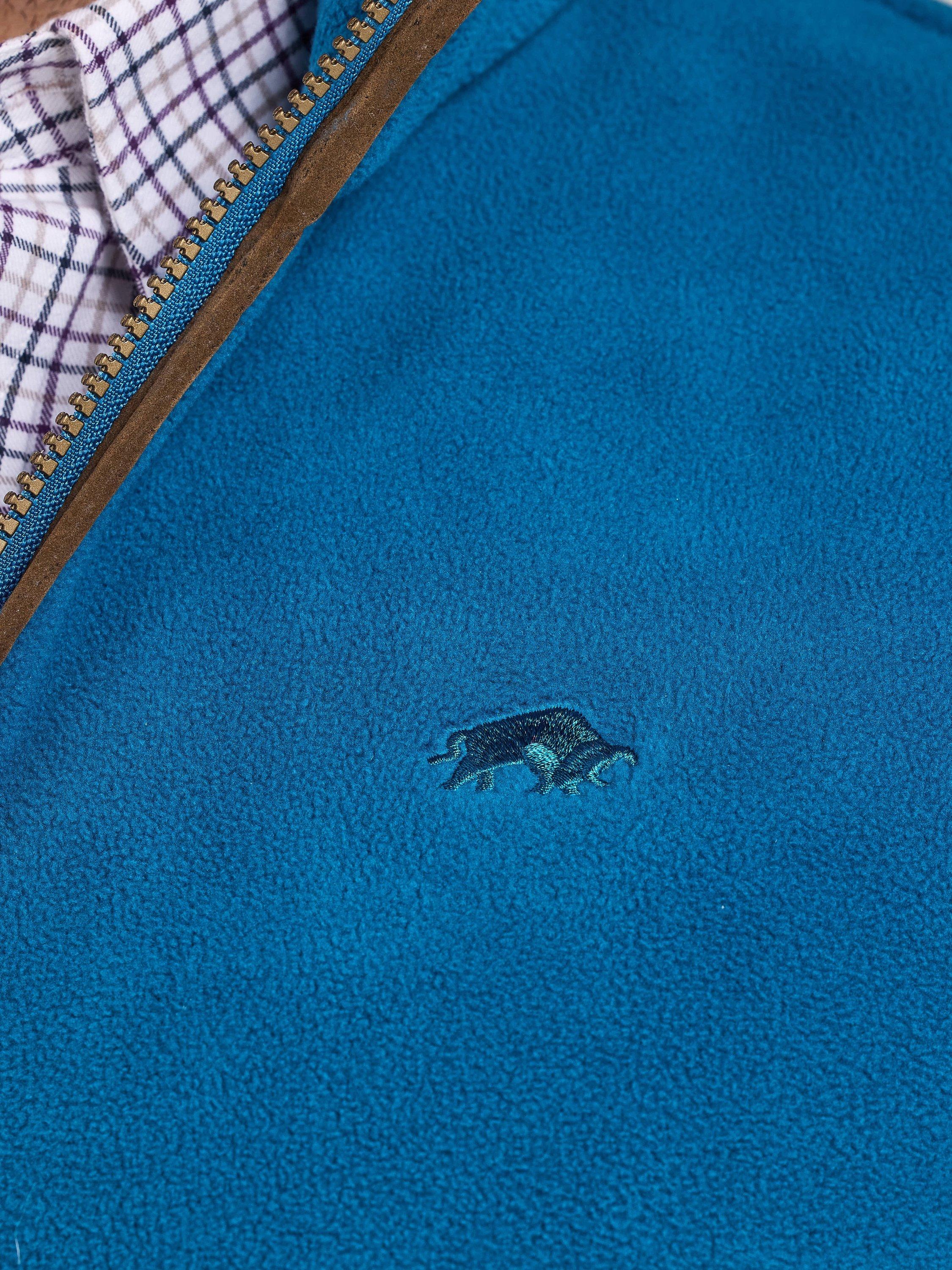 Product image 7 of 11, which shows Raging Bull Classic Fleece Gilet, Dark Teal, S