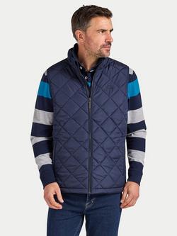 Raging Bull Quilted Gilet, Navy, Navy