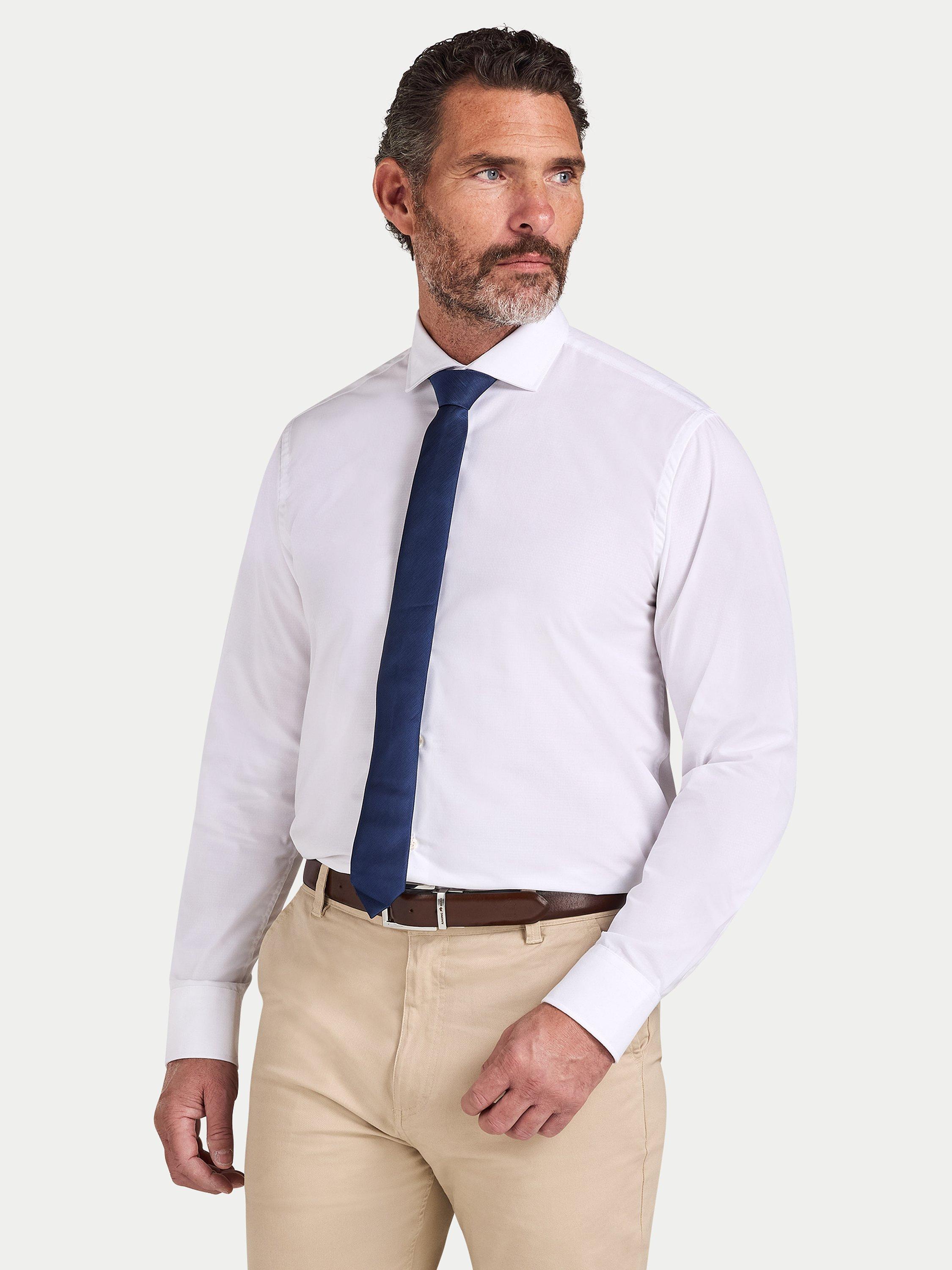 Product image 3 of 7, which shows Raging Bull Cotton Regular Fit Shirt, White, S