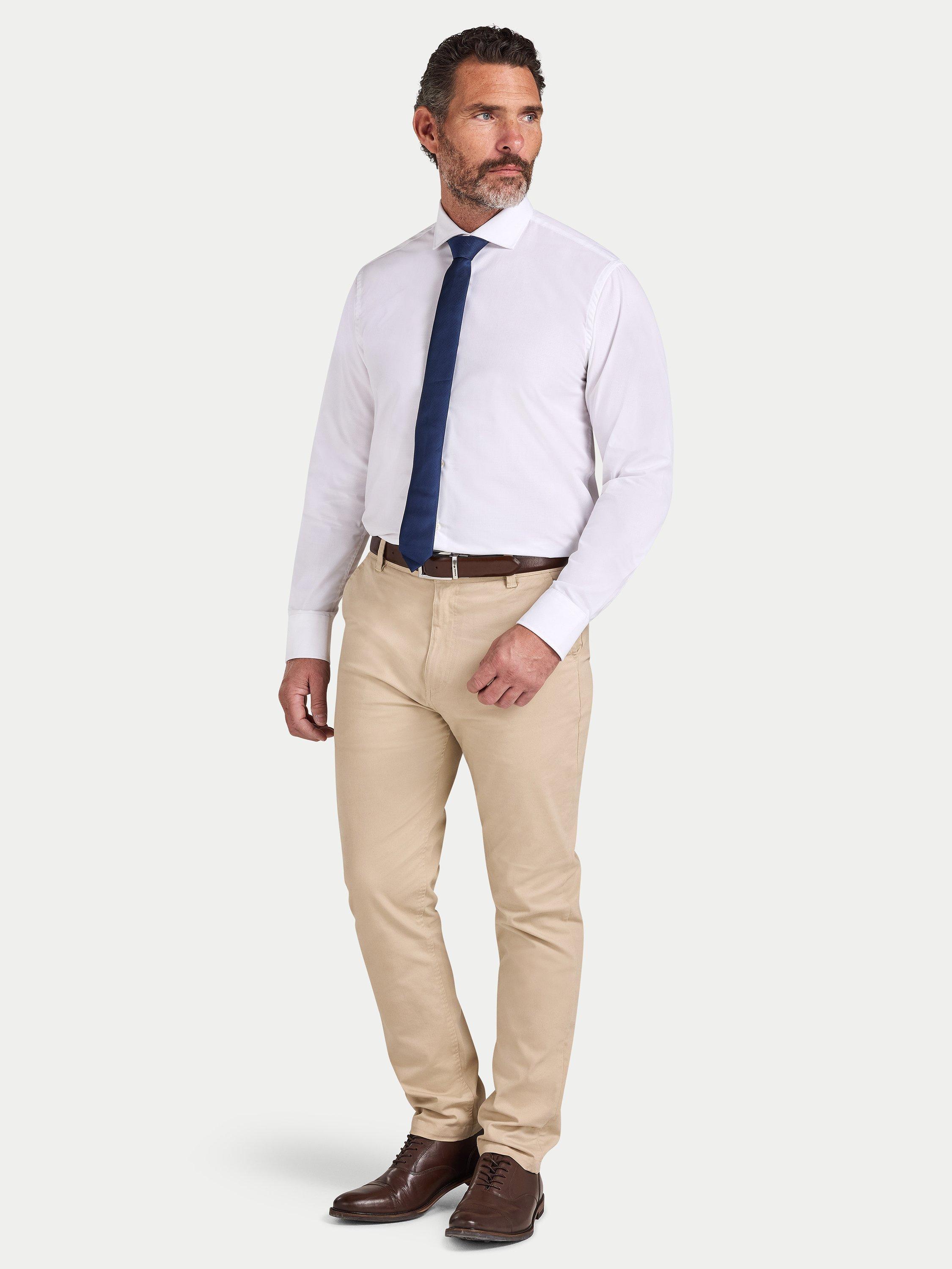 Product image 5 of 7, which shows Raging Bull Cotton Regular Fit Shirt, White, S