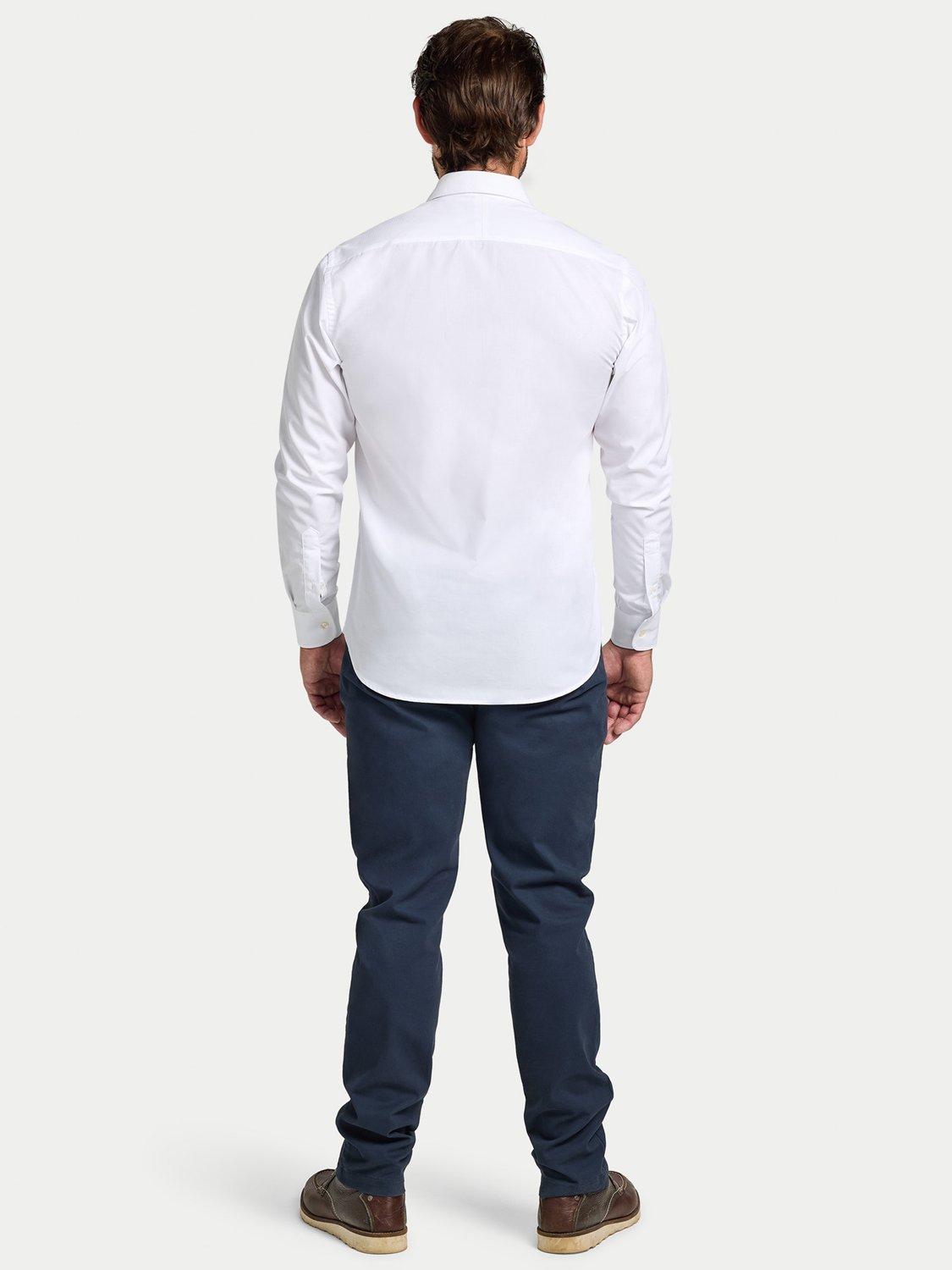 Product image 7 of 7, which shows Raging Bull Cotton Regular Fit Shirt, White, S