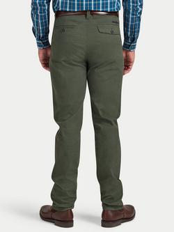 Raging Bull Tapered Cotton Chinos - view 2, Khaki