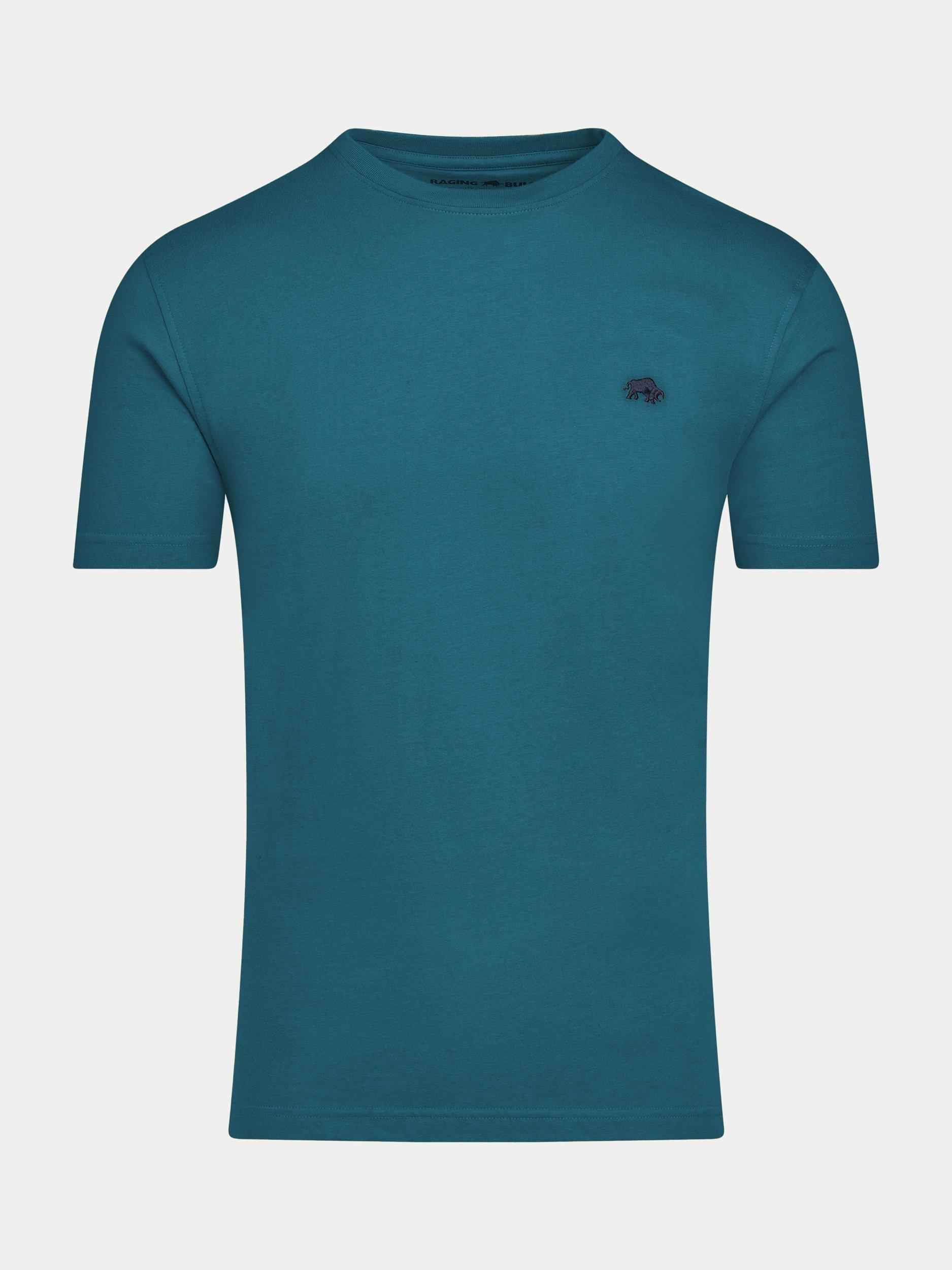 Product image 2 of 6, which shows Raging Bull Classic T-Shirt, Teal, S