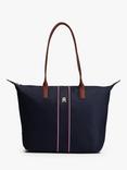 Tommy Hilfiger Popette Stripe Tote Bag, Space Blue Corp