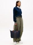 Tommy Hilfiger Popette Stripe Tote Bag, Space Blue Corp