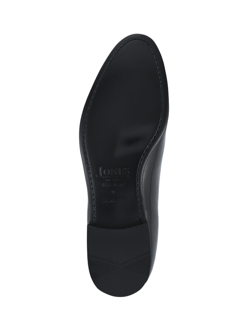Product image 5 of 5, which shows Jones Bootmaker Conley Slip On Patent Leather Shoes, Black, 8.5