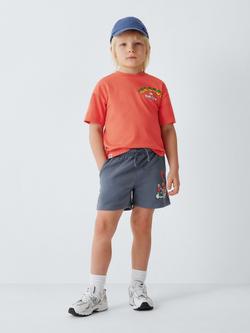 Brand Threads Kids' Lego City T-Shirt and Shorts Set, Paprika - view 2, Paprika