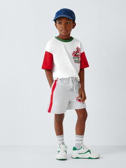 Brand Threads Kids' Lego City Cotton T-Shirt & Shorts Set, Multi - view 2, Multi