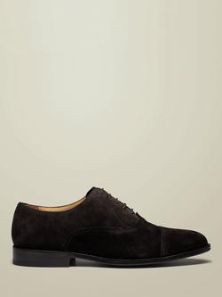 Charles Tyrwhitt Leather Oxford Shoes, Dark Chocolate