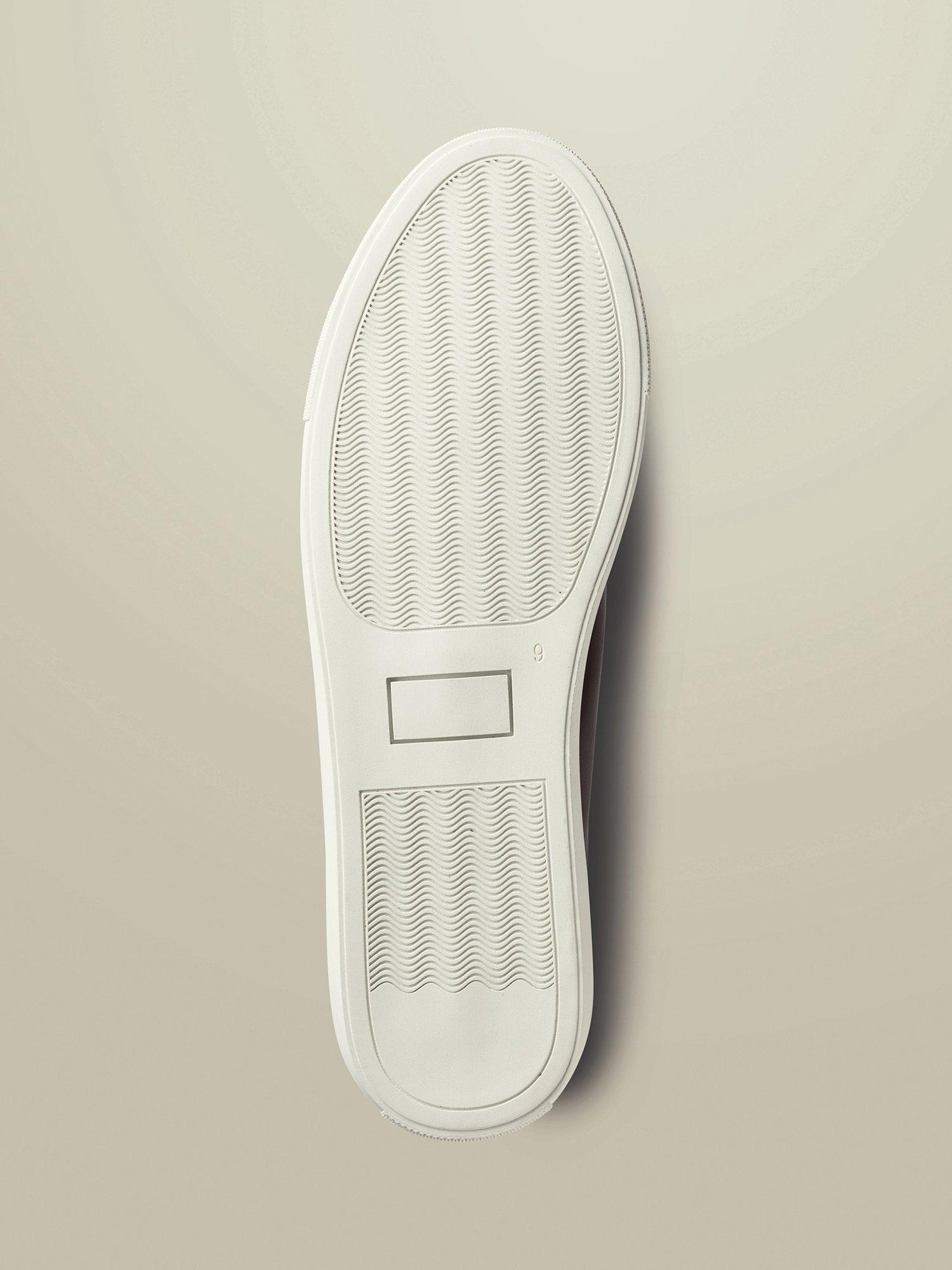 Product image 4 of 4, which shows Charles Tyrwhitt Lace Up Leather Trainers, Walnut Brown, 7