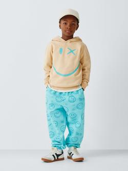 Brand Threads Kids' Smiley World Hoodie & Joggers Set, Tibetan Stone - view 2, Tibetan Stone