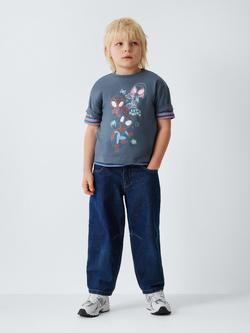 Brand Threads Kids' Marvel Spidey And His Amazing Friends T-Shirt, Vintage Indigo - view 2, Vintage Indigo