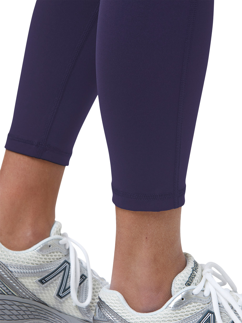 Product image 6 of 6, which shows Gym+Coffee Relentless 7/8 Leggings, Violet Smoke, XS