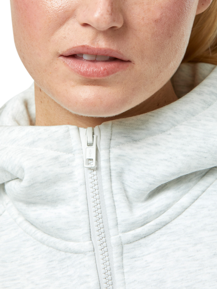 Product image 6 of 7, which shows Gym+Coffee Sierra Half-Zip Jumper, Grey, XS