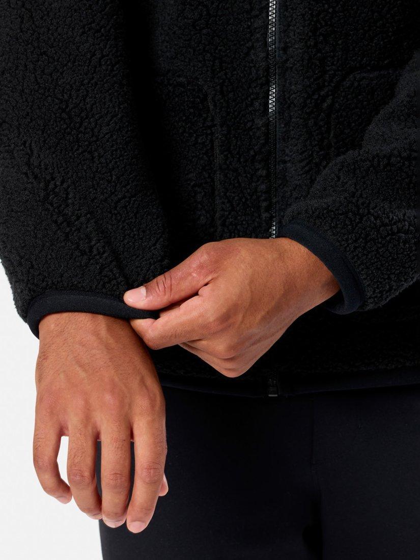 Product image 7 of 9, which shows Gym+Coffee Industry Fleece, Black, XS
