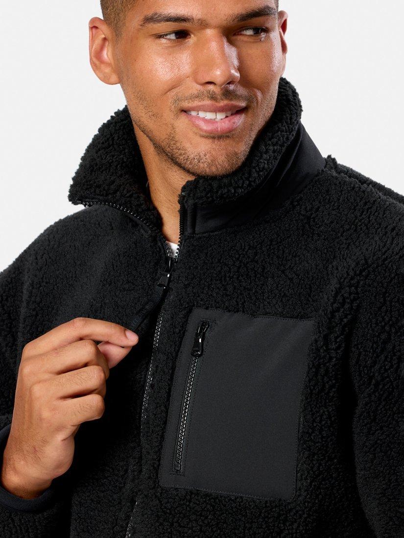 Product image 8 of 9, which shows Gym+Coffee Industry Fleece, Black, XS
