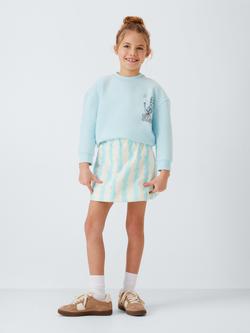 Brand Threads Kids' Frozen Sweatshirt and Skirt Set, Clearwater - view 2, Clearwater