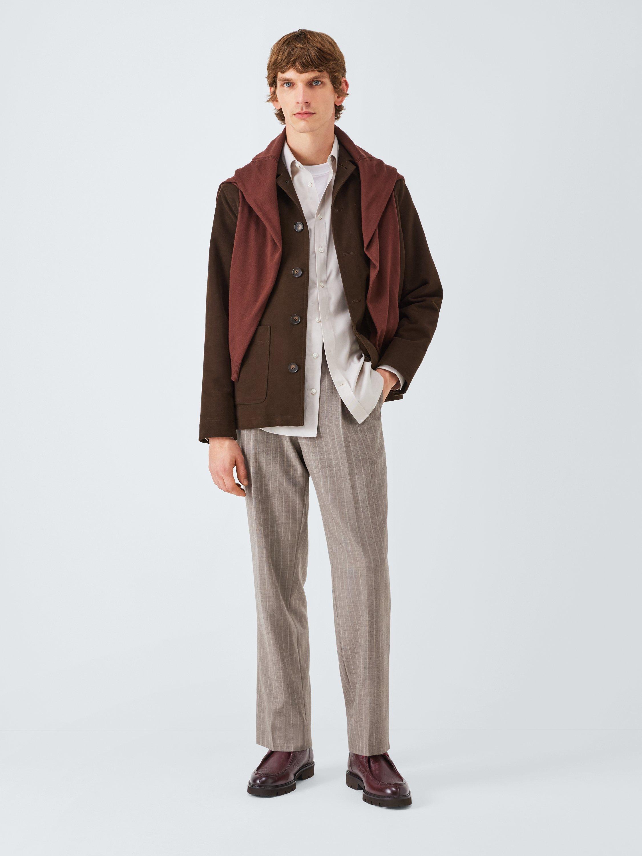 Product image 7 of 7, which shows Oliver Sweeney Boltby Leather Desert Boots, Burgundy, 7