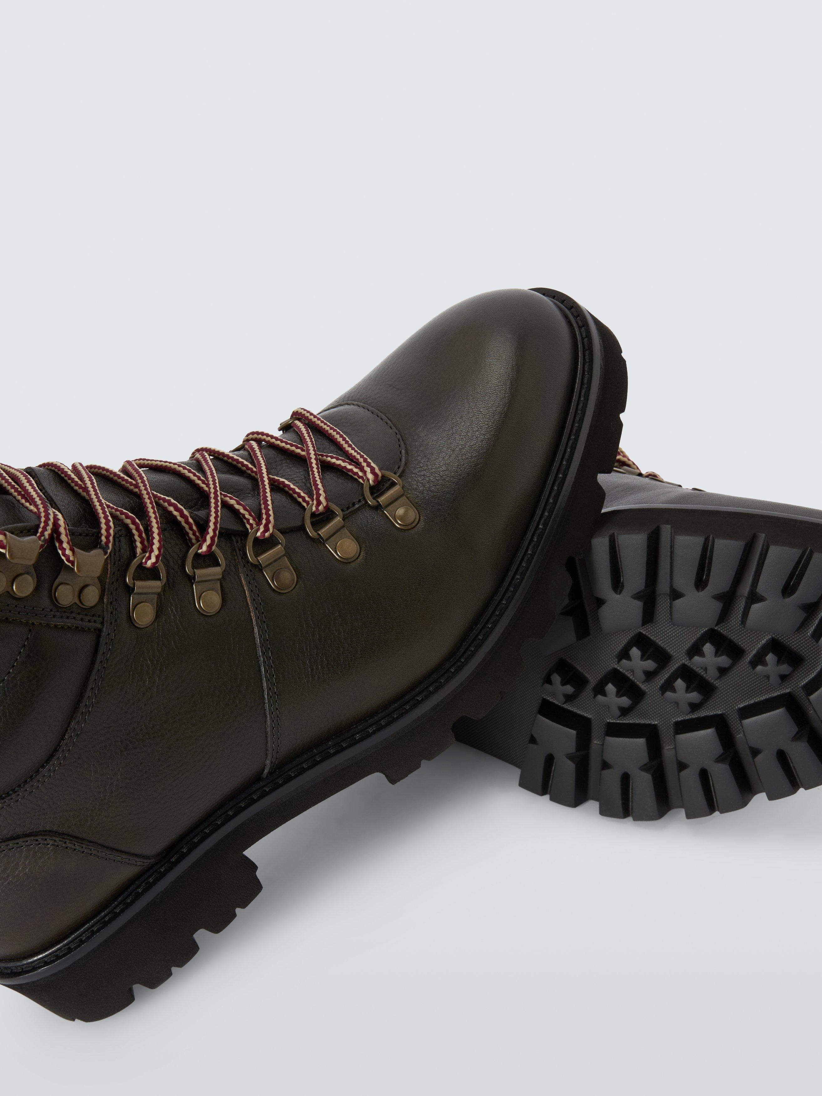 Product image 4 of 7, which shows Oliver Sweeney Bramhm Leather Walking Boots, Khaki, 7