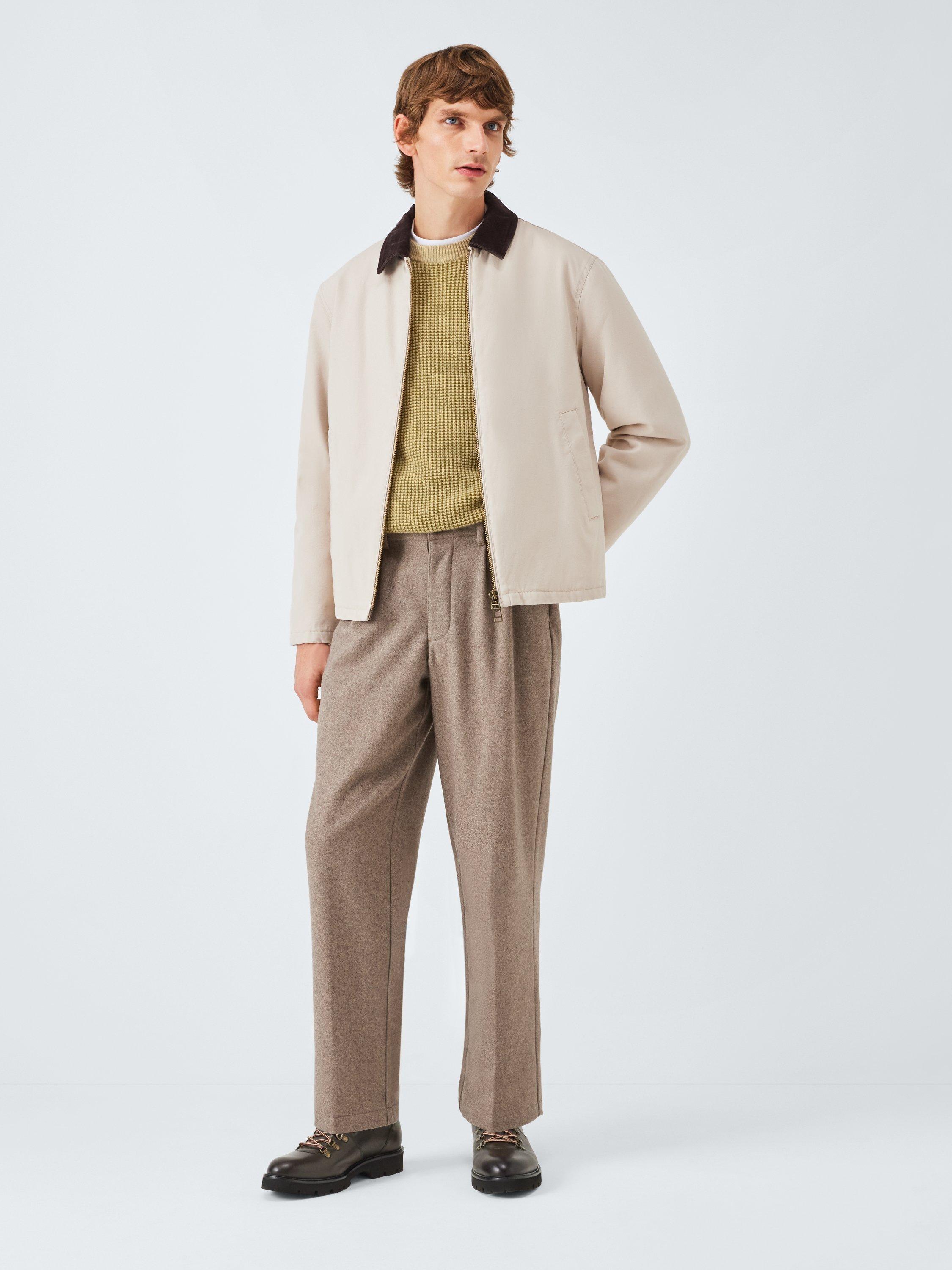 Product image 7 of 7, which shows Oliver Sweeney Bramhm Leather Walking Boots, Khaki, 7