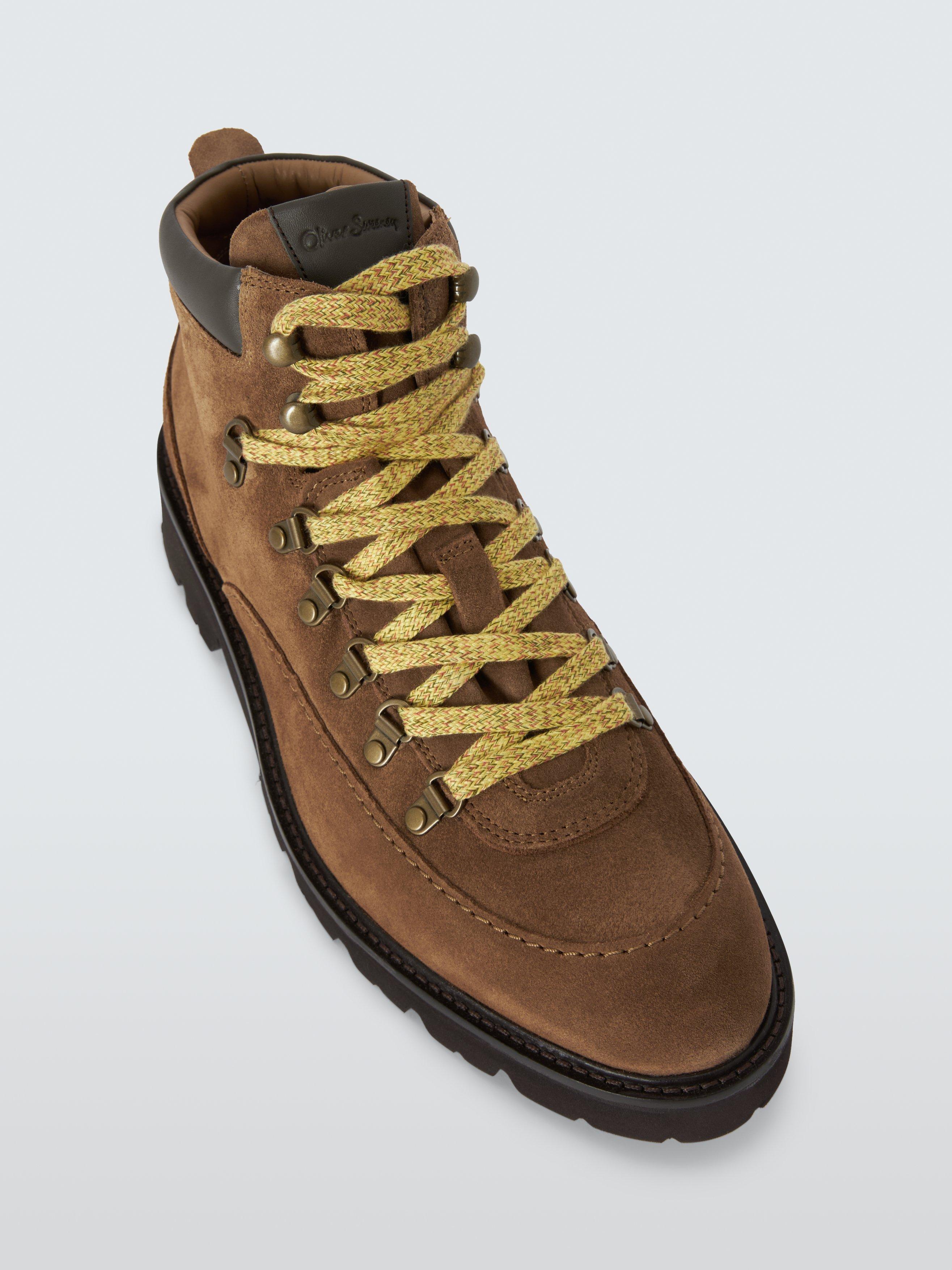 Product image 5 of 7, which shows Oliver Sweeney Dunly Suede Walking Boots, Sand, 7