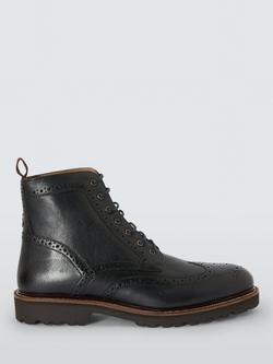 Oliver Sweeney Marbry Leather Derby Boots, Navy, Navy