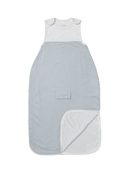 MORI Baby Clever Sleeping Bag 1.5 Tog, Blue - view 2, Blue