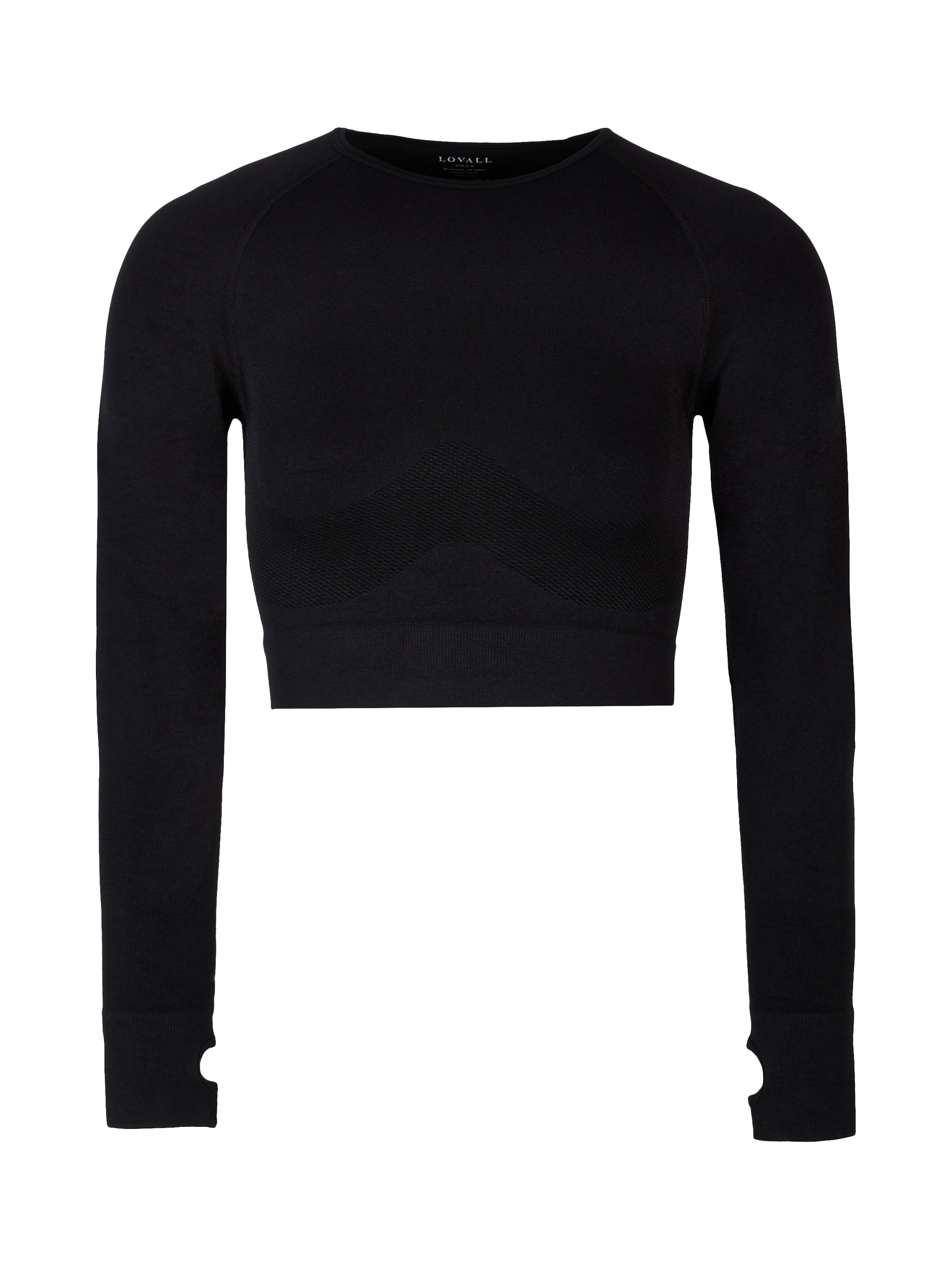 Product image 5 of 11, which shows Seamless Top-55065 BK 4-6