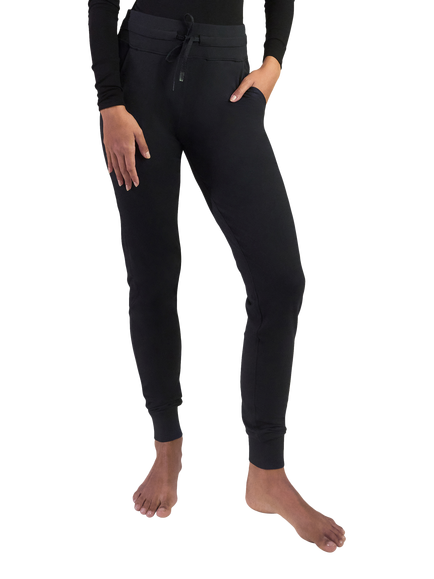 Lovall Recharge High Waist Joggers, Black, Black