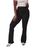 Lovall Petite High Waist Lightweight Flared Leggings