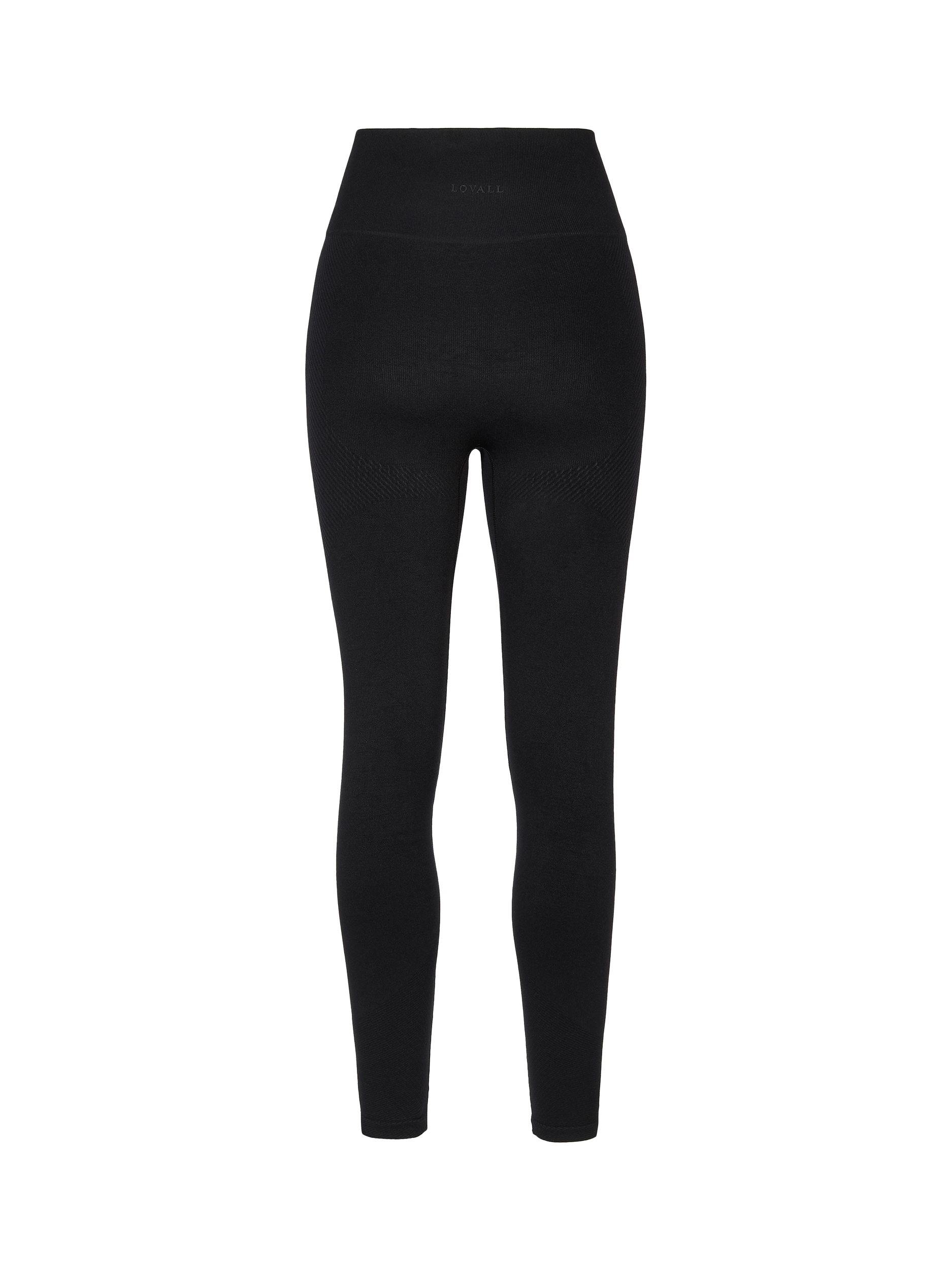 Product image 6 of 6, which shows Lovall Sculpt Seamless High Waisted Leggings, Black, 6-8