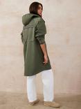 Mint Velvet Utility Parka Coat, Green