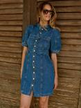 Mint Velvet Wash Denim Mini Shirt Dress