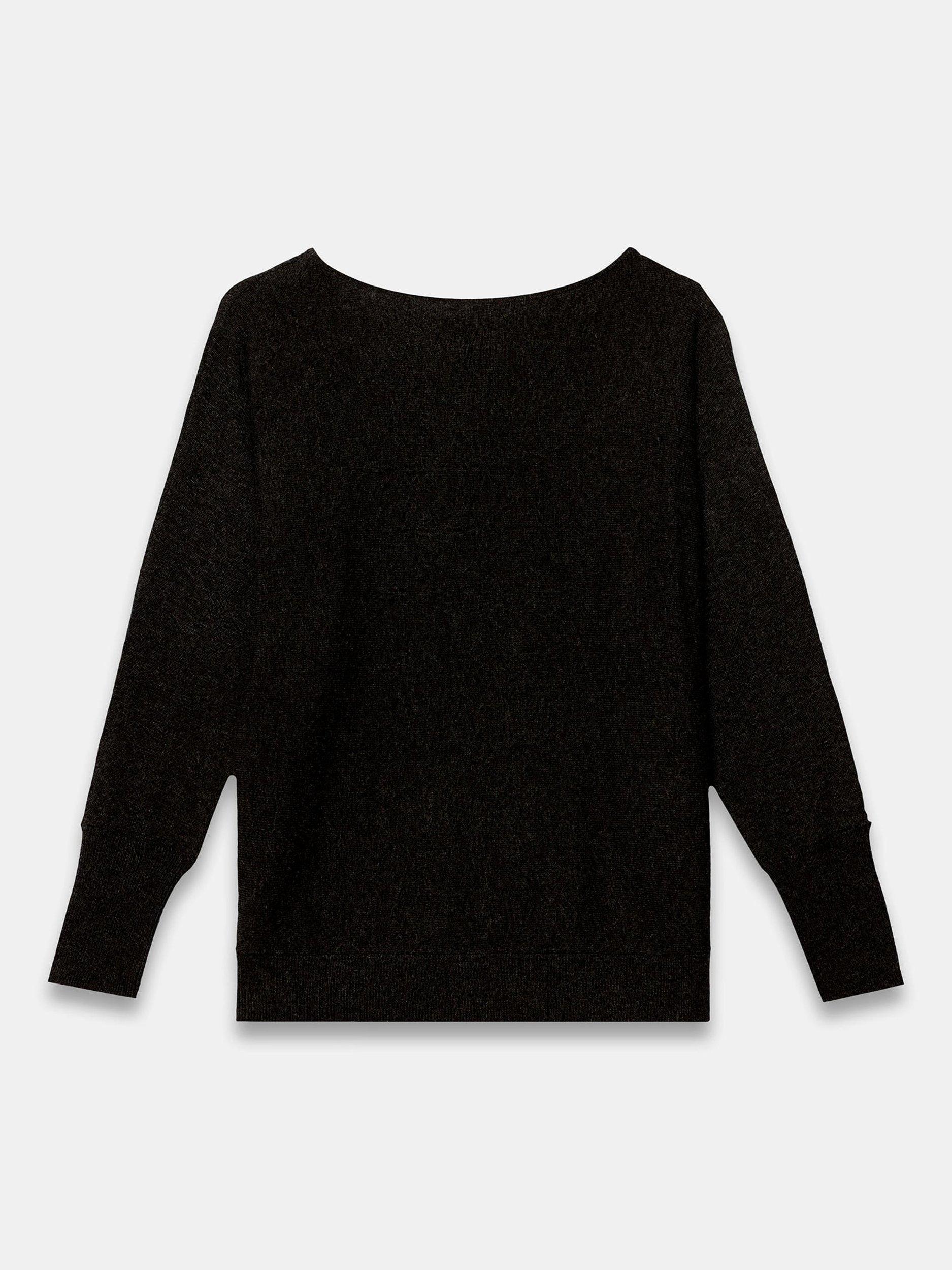 Product image 7 of 8, which shows Mint Velvet Colour Block Star Jumper, Natural Stone, XS