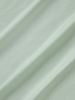 John Lewis Crisp & Fresh Cotton Rich 200 Thread Count Deep Fitted Sheet - view 2, Green Light