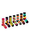 OddBalls Mix & Match Stretch Cotton Socks, Pack of 7, Multi