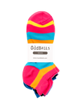 OddBalls Reserved Stretch Cotton Ankle Socks, Pack of 6, Multi