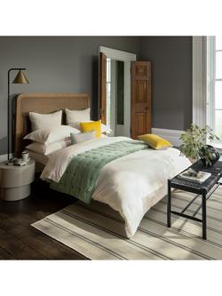 Christy 400 Thread Count Cotton Sateen Bedding, Ivory