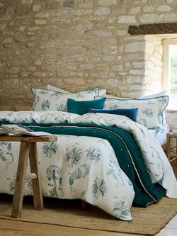 Christy Thistle Duvet Cover Set, Teal