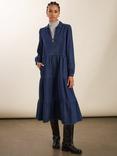 Baukjen Cody Denim Midi Dress, Indigo