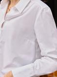 Baukjen Corey Cropped Shirt, Pure White