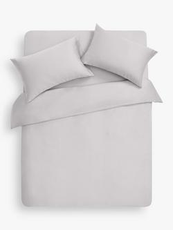 John Lewis TENCEL™ 300 Thread Count Duvet Cover Set, Grey